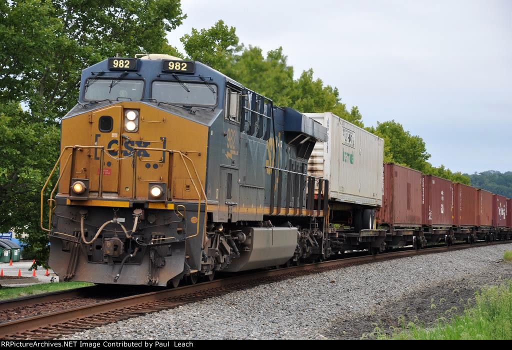 Westbound intermodal